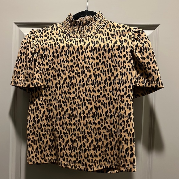 Zara cheetah top - Picture 1 of 3